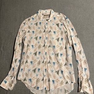 Zara Marine Life Print Shirt